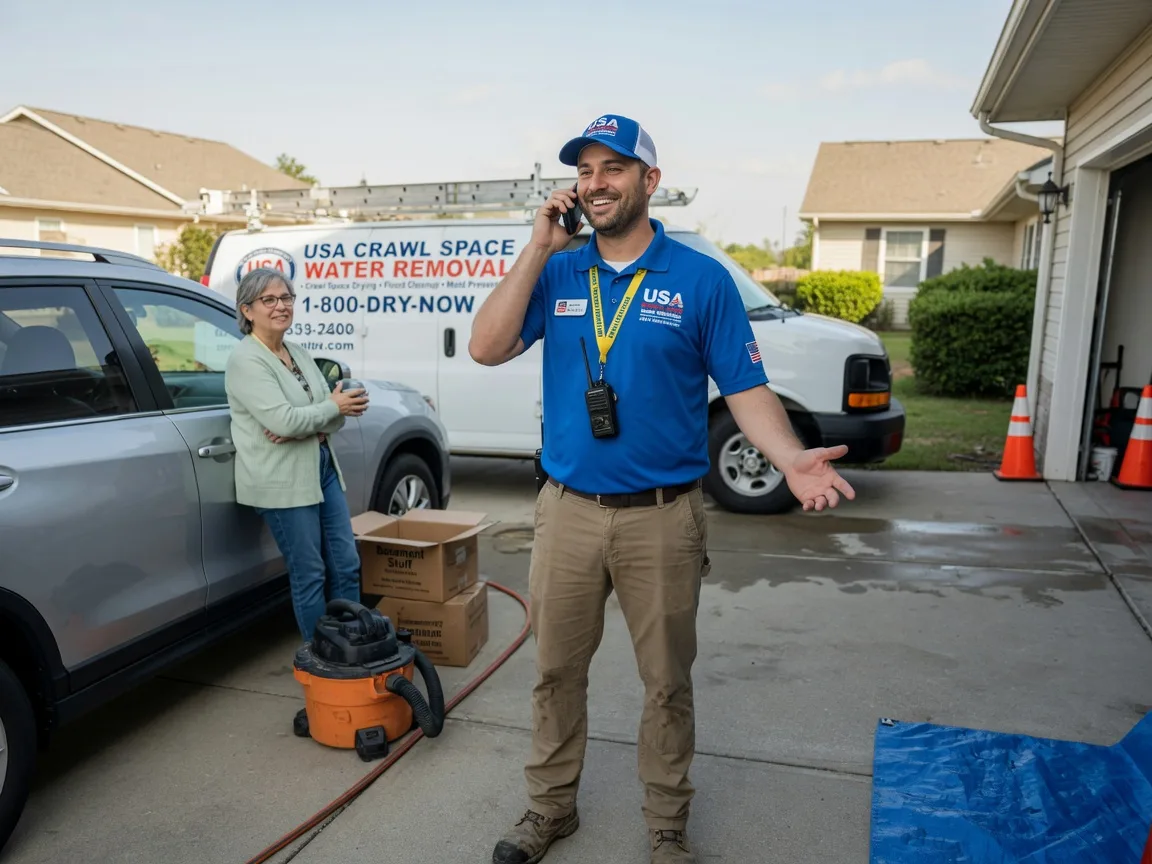 Crawl Space Water Removal Riceboro, GA FAQs
